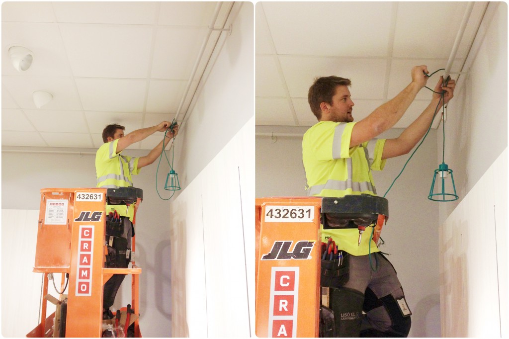 elektriker, lisö, elinstallation, ljus,